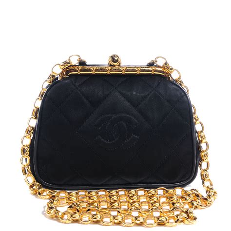 chanel evening bag black|Chanel 22 small bag.